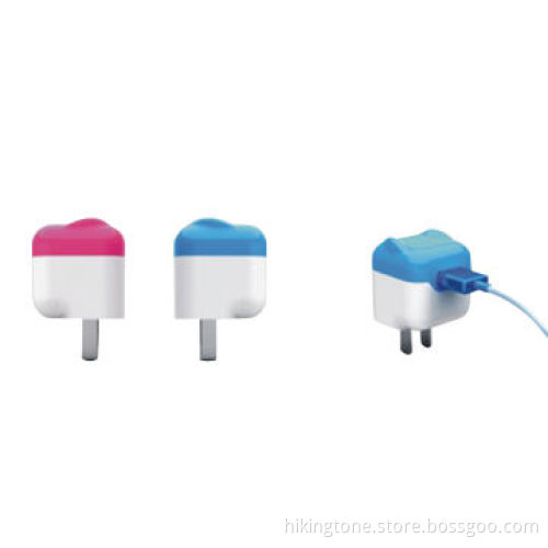 New design colorful charger with 5V 1A